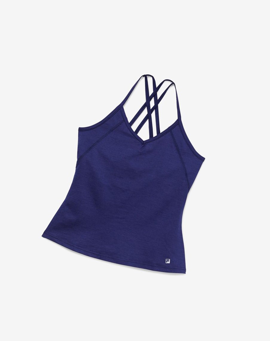 Fila Back Court Cami Tank 557 Marlin Heather ? Wild Lime | 08UTVLIEY