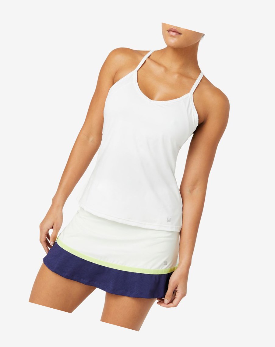 Fila Back Court Cami Tank Blancas | 37SRPBLAO