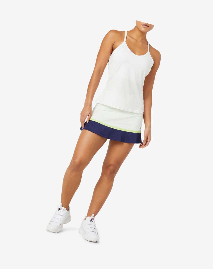 Fila Back Court Cami Tank Blancas | 37SRPBLAO