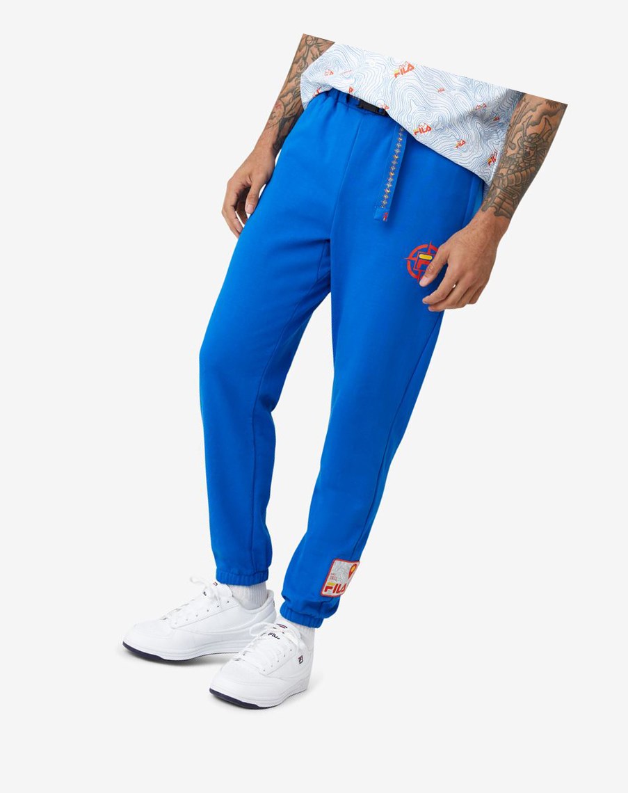 Fila Basecamp Pant Azules | 20HJQLGUY