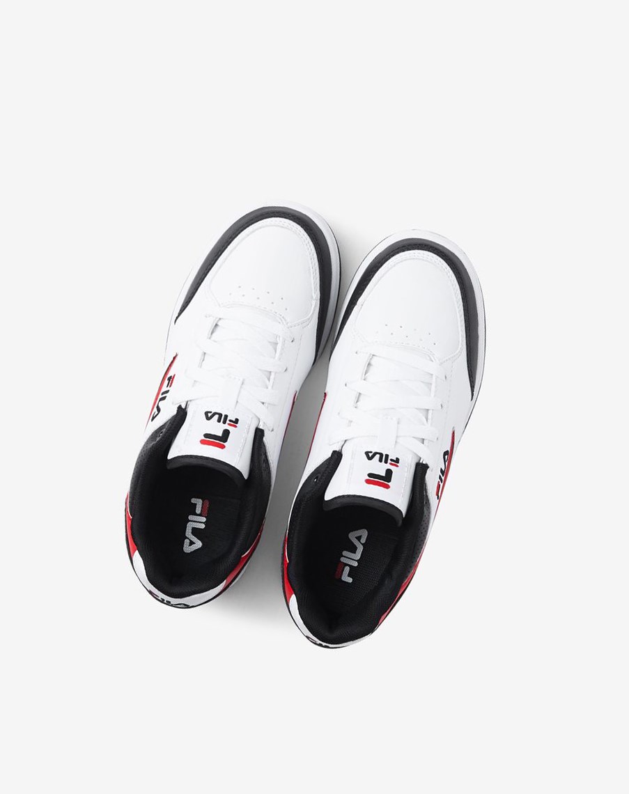 Fila Bbn 92 Low Tenis Shoes Negras Blancas Rojas | 40RHNXYIZ