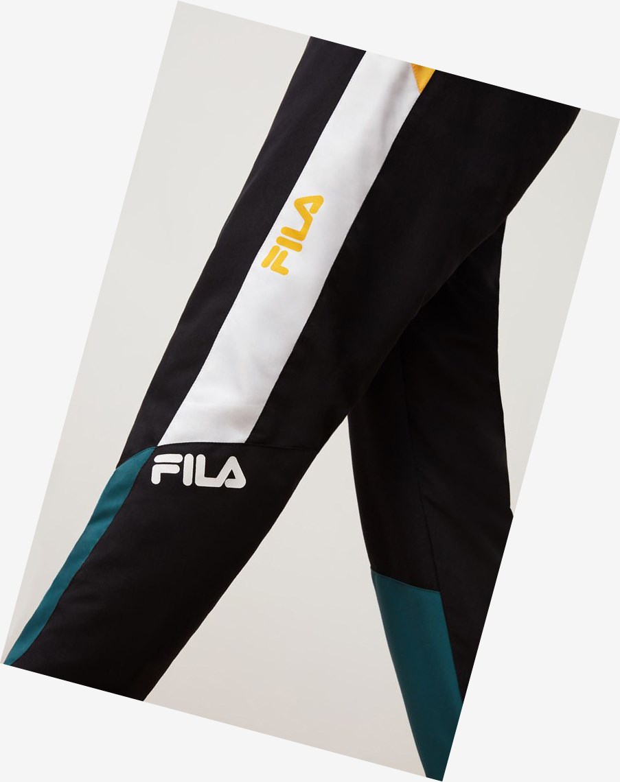 Fila Beckham Windpant Blk/Atdp/Citr | 53LFYODSI