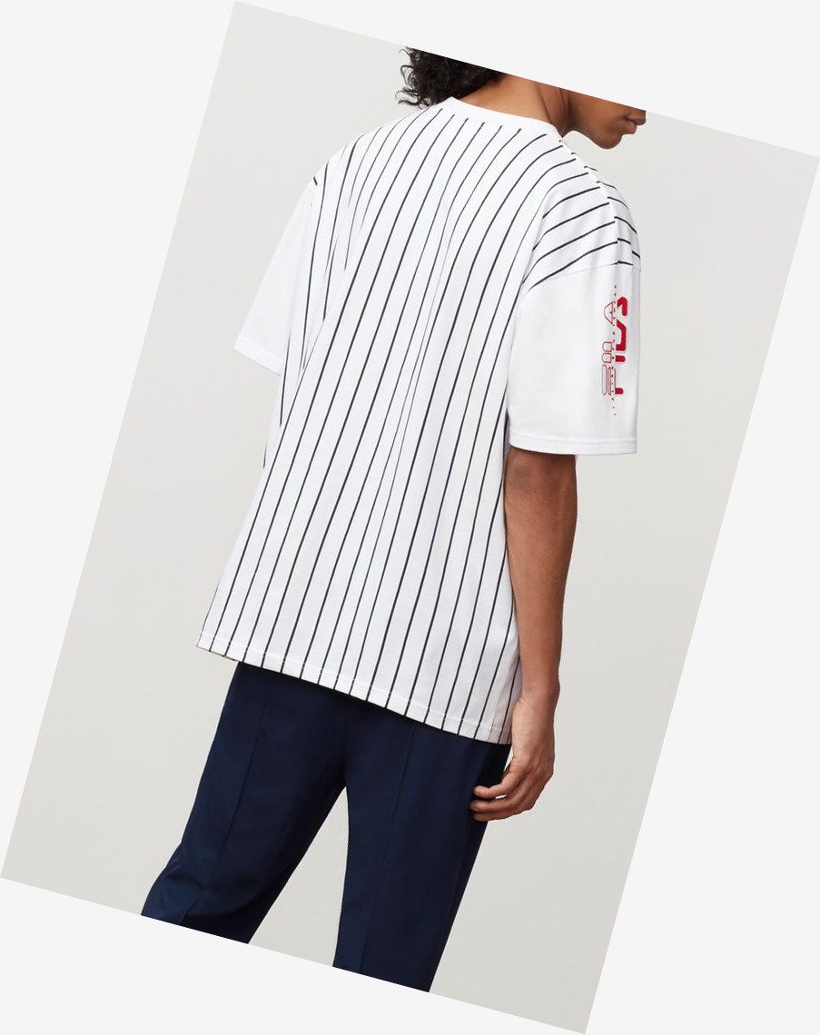 Fila Benjamin Tee Wht/Peac/Cred | 23ISPMOBG