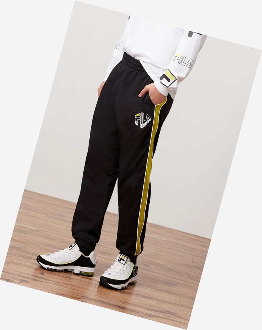 Fila Biko Pista Pant Blk/Sulph/Wht | 08WDZSCOF