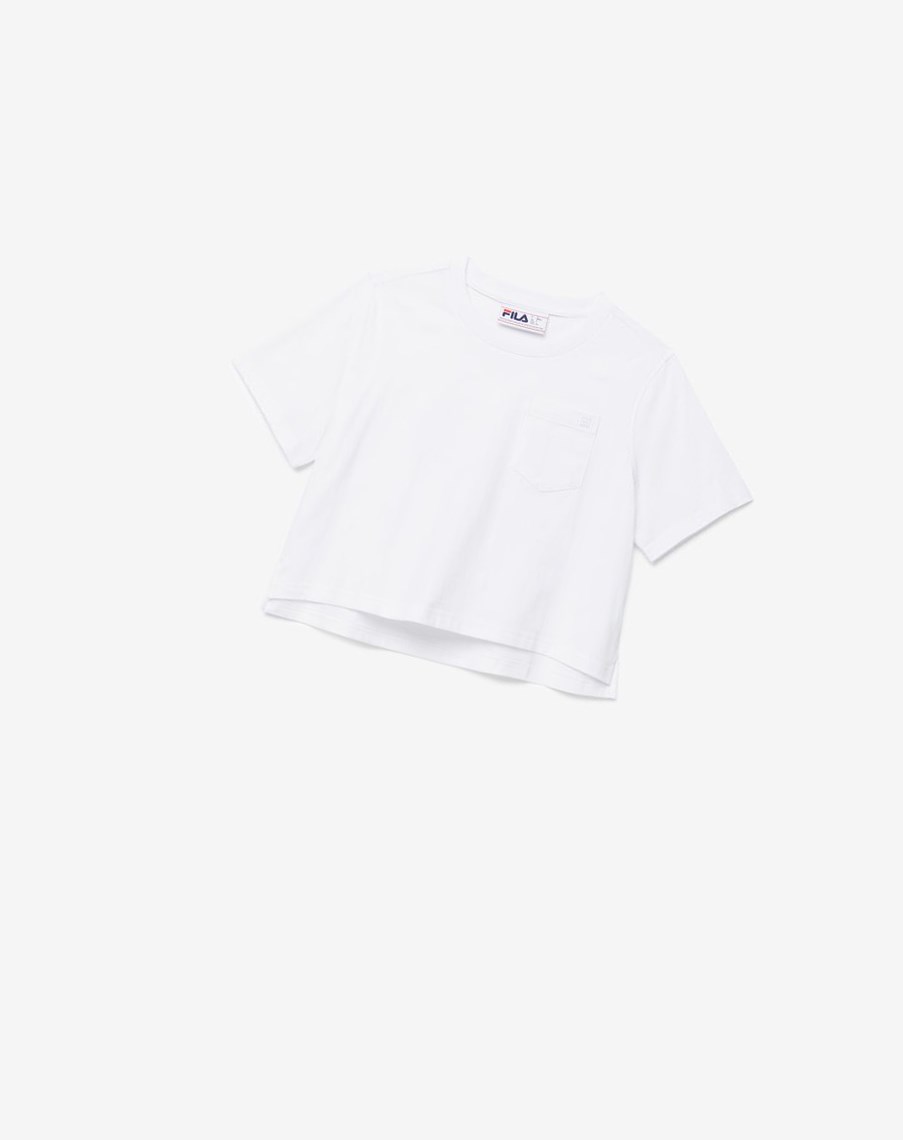 Fila Blenda Tee Blancas | 18JQKGCDI