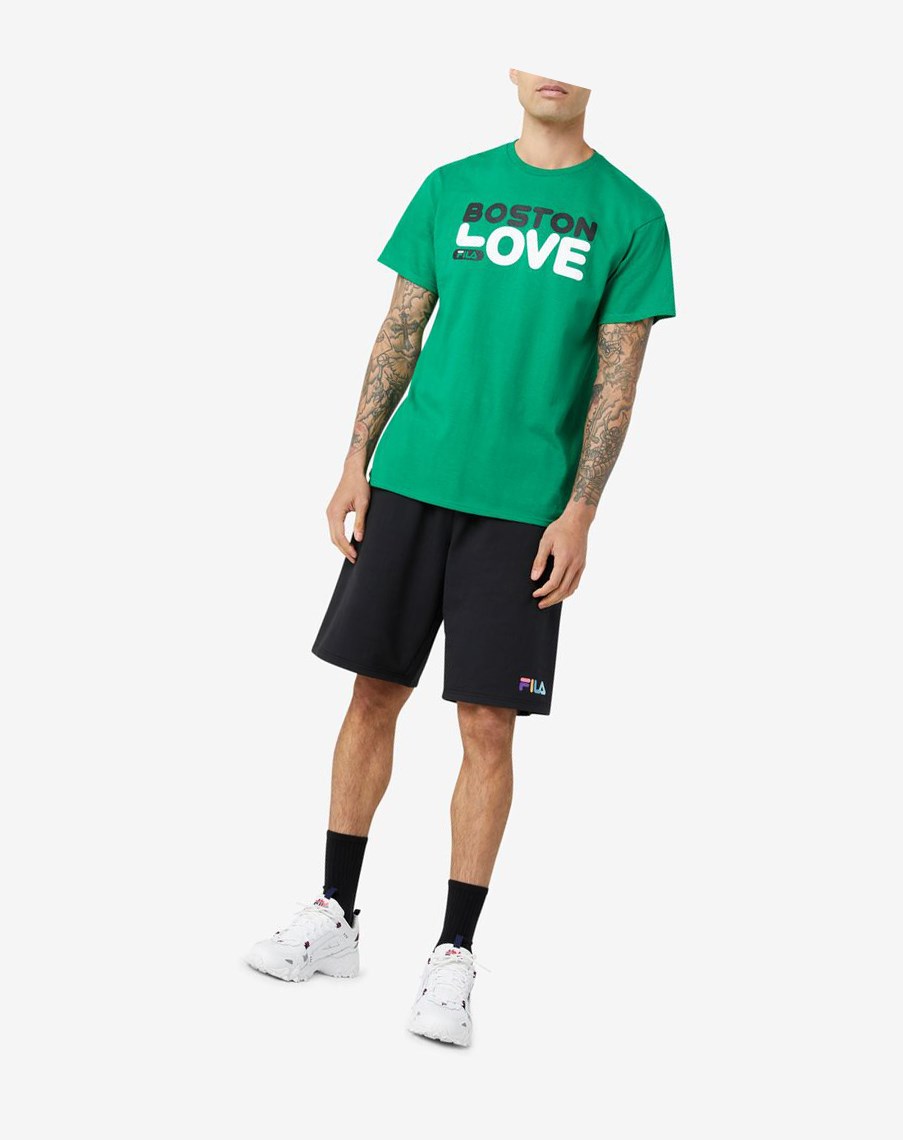 Fila Boston Love Tee Ferngreen | 68ESRLNUW