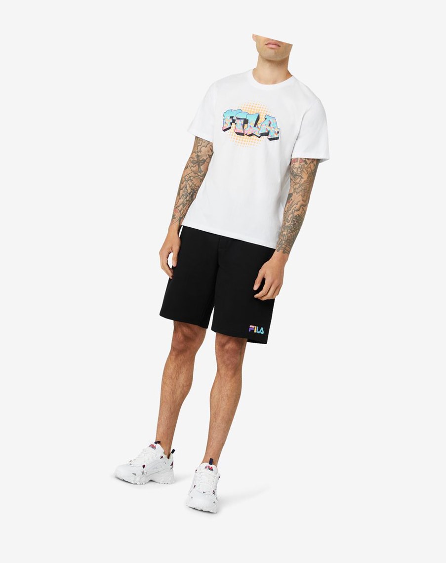 Fila Breckin Tee Blancas | 30XVGMUNE