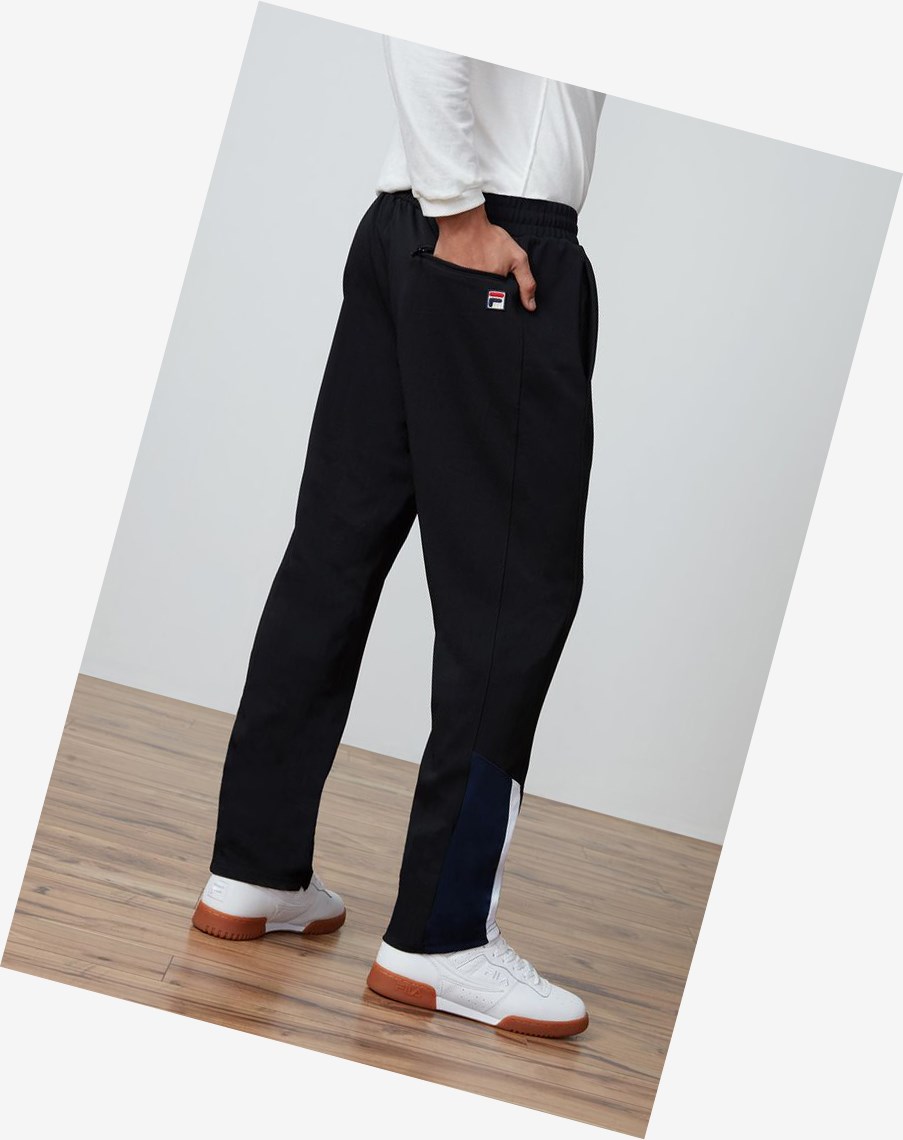 Fila Brezzi Pant Blk/Wht/Cred | 47GZQTFLP