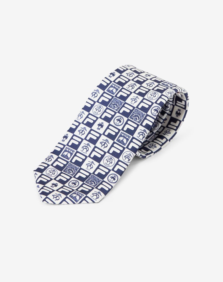 Fila Brooks Brothers X Fila Ace Logo Tie 641 Monogram | 16YSAMJKN