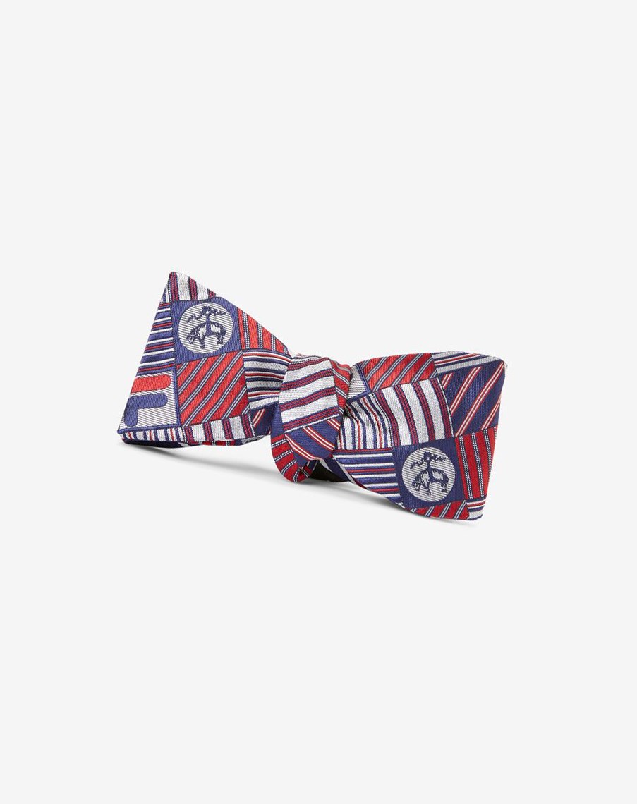 Fila Brooks Brothers X Fila Double Reversible Bow Tie Rojas | 96ESACXWJ