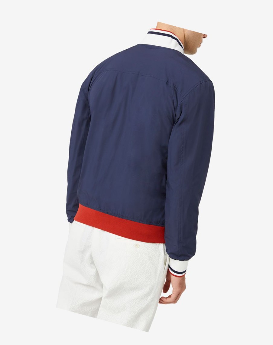 Fila Brooks Brothers X Fila Stadium Jacket Azul Marino | 53OXQGTUB