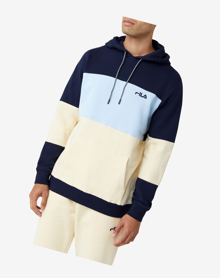 Fila Bryan Hoodie Azules Claro | 12QLXVDUJ