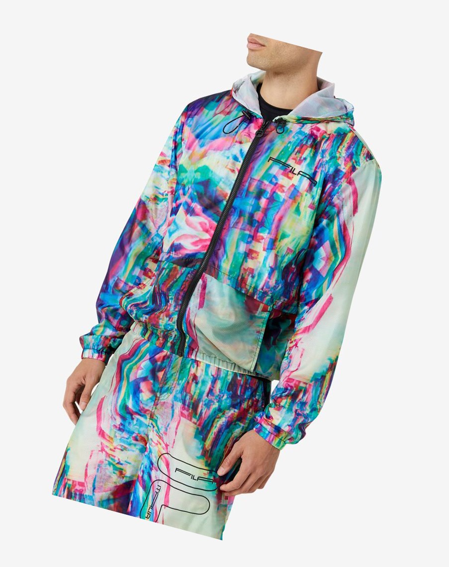 Fila Bug Windbreaker 361 All Over Print | 18QSWZDYO