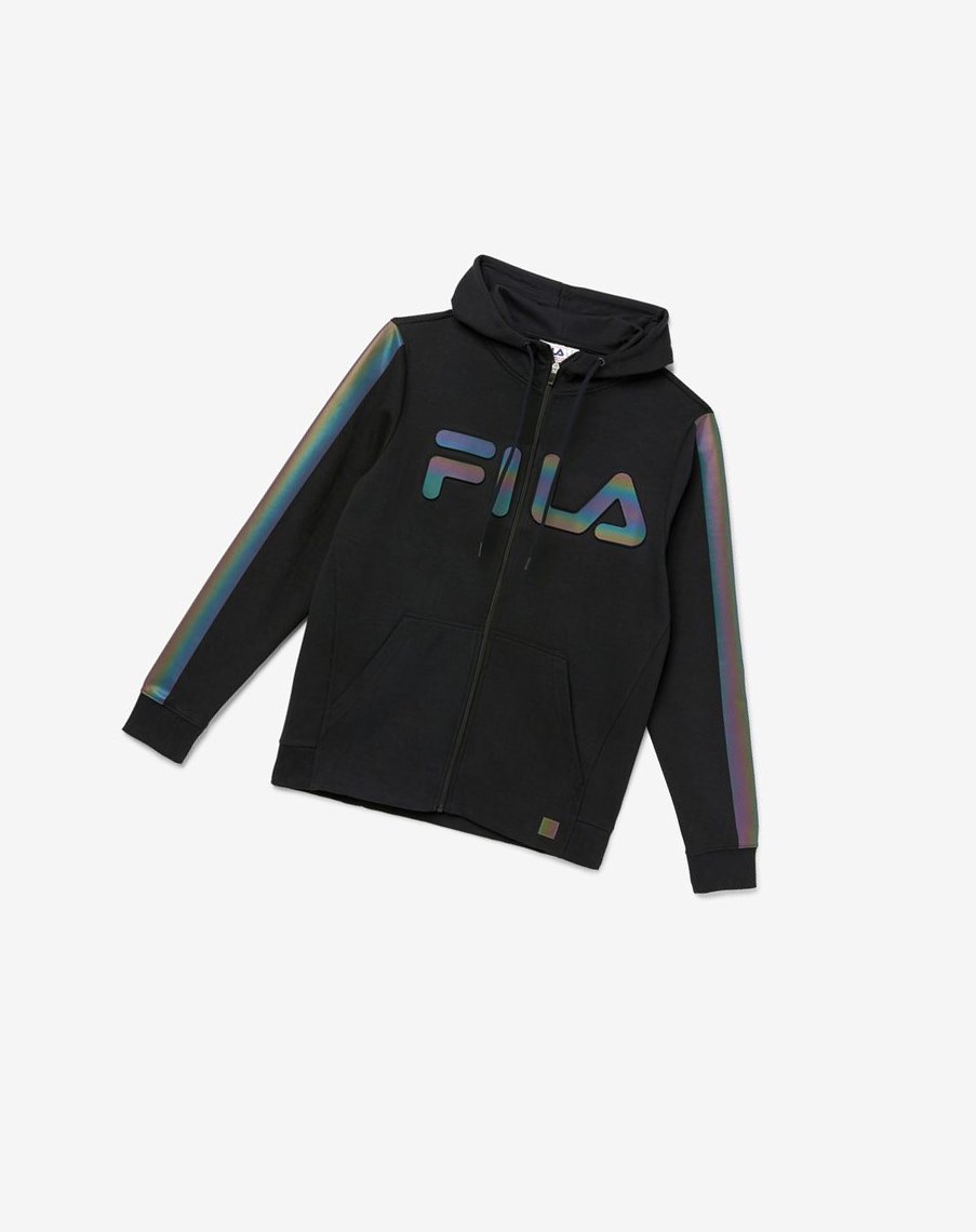 Fila Cadman Hoodie Negras | 39FOAHKTU