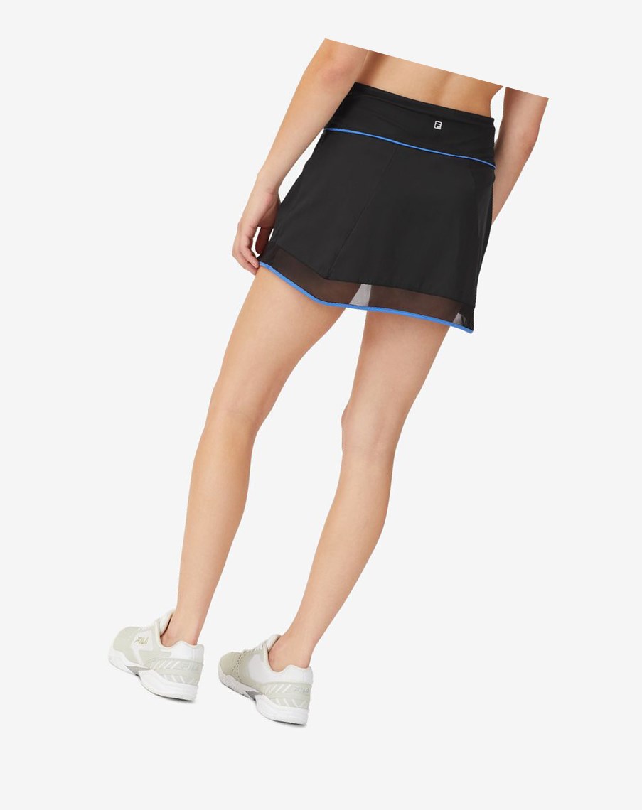 Fila Celestial Point 14" Skort Negras Azules | 58PONRBEH