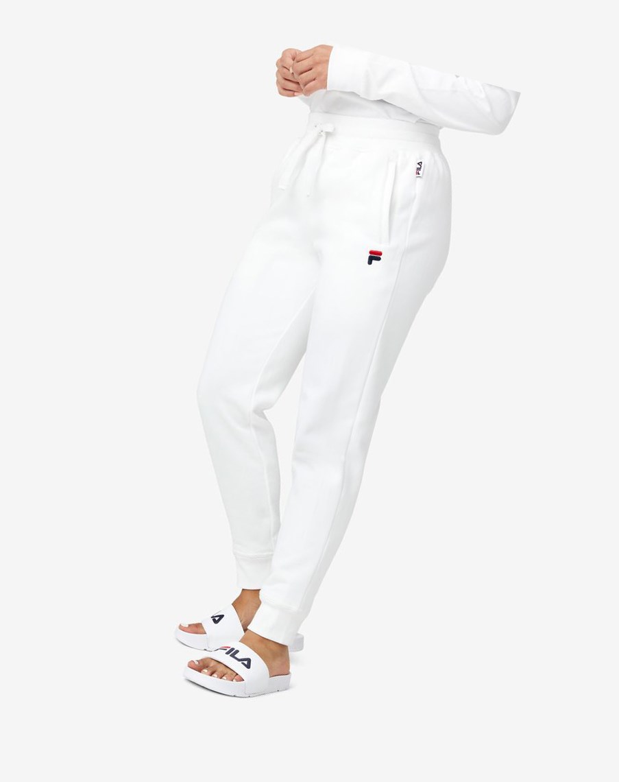 Fila Chardon Jogger Blancas | 04KVGWZJO