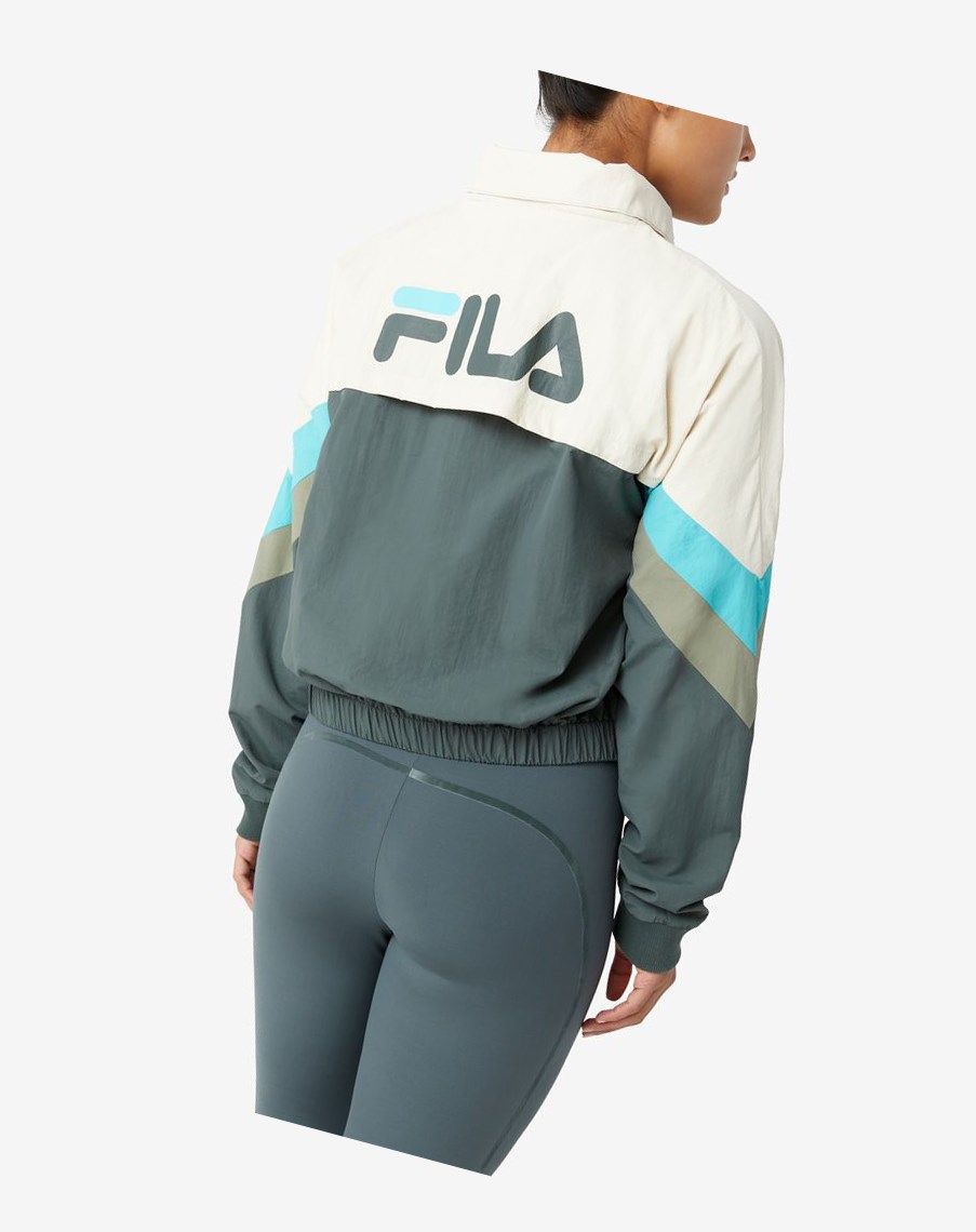 Fila Chiaki 2 Viento Jacket Azules Turquesa | 69QEGVLDP