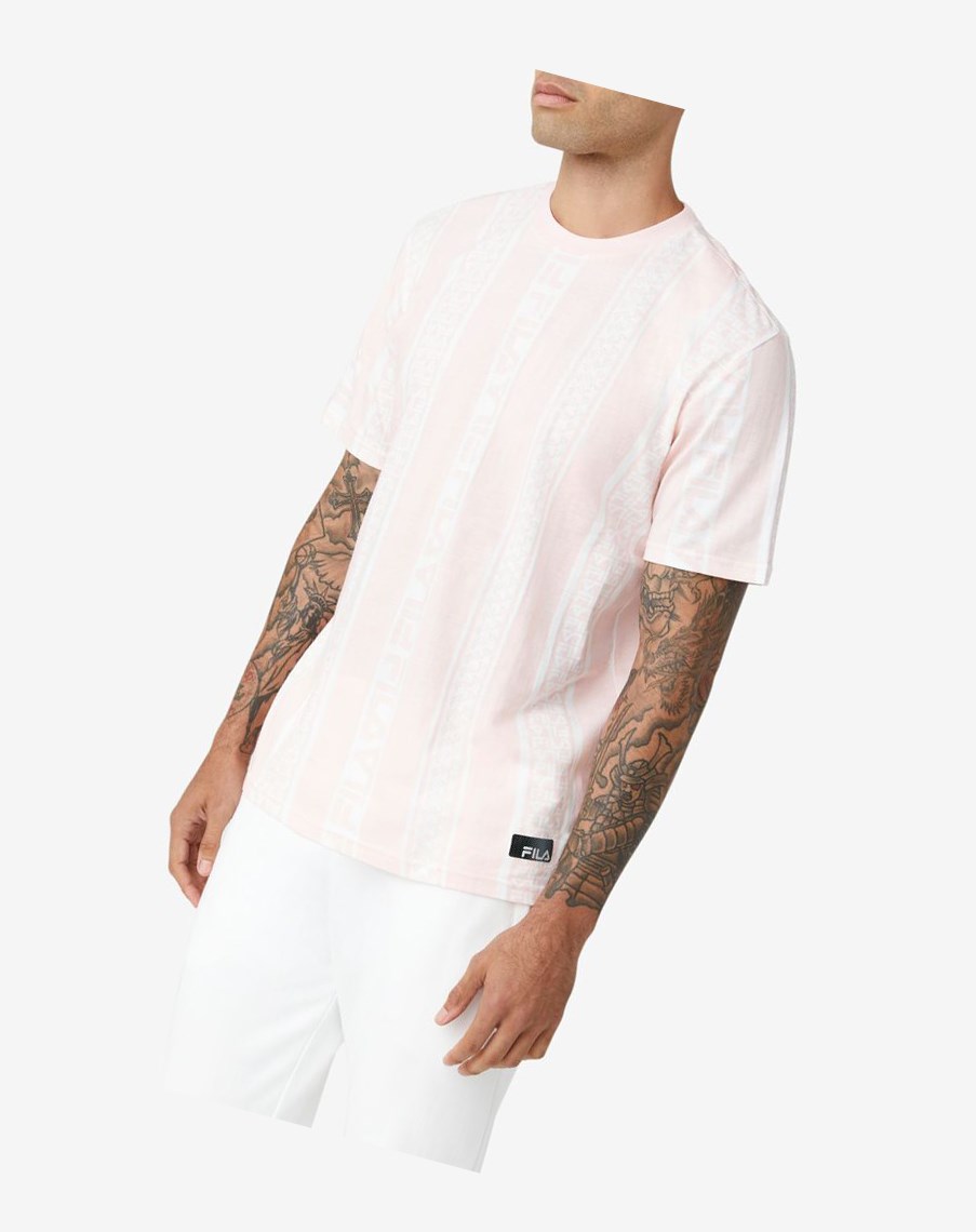 Fila Coda Tee 952 Pinkchalk | 30JWEHQVP