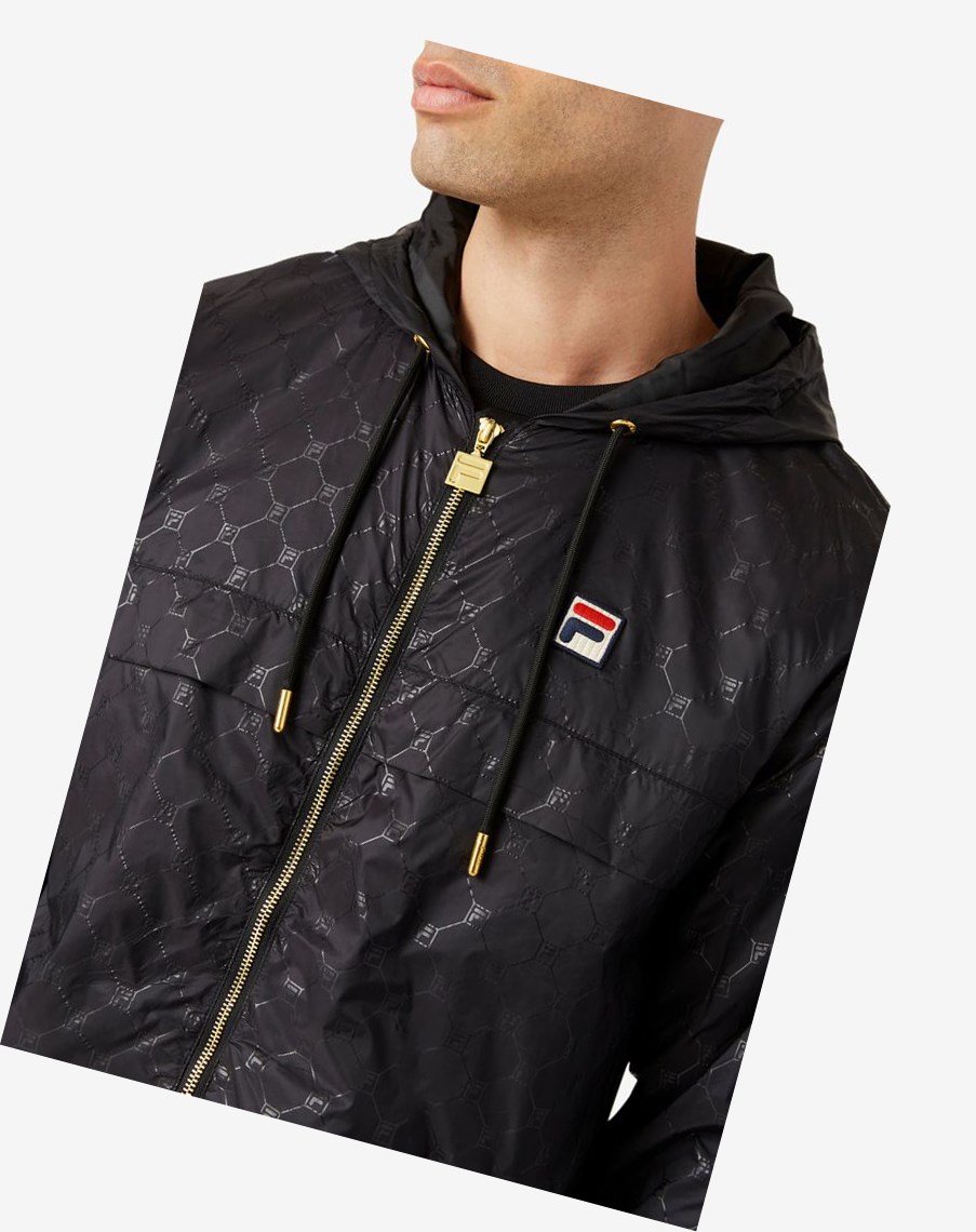 Fila Copper Hood Jacket Negras Negras | 97JEOMRUK