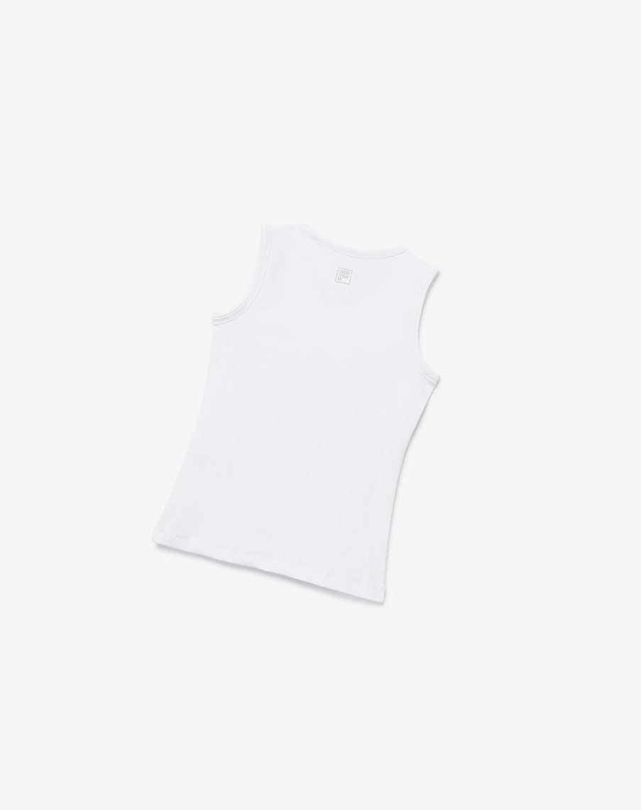 Fila Core Fullback Tank Blancas | 13ZPLDOWK