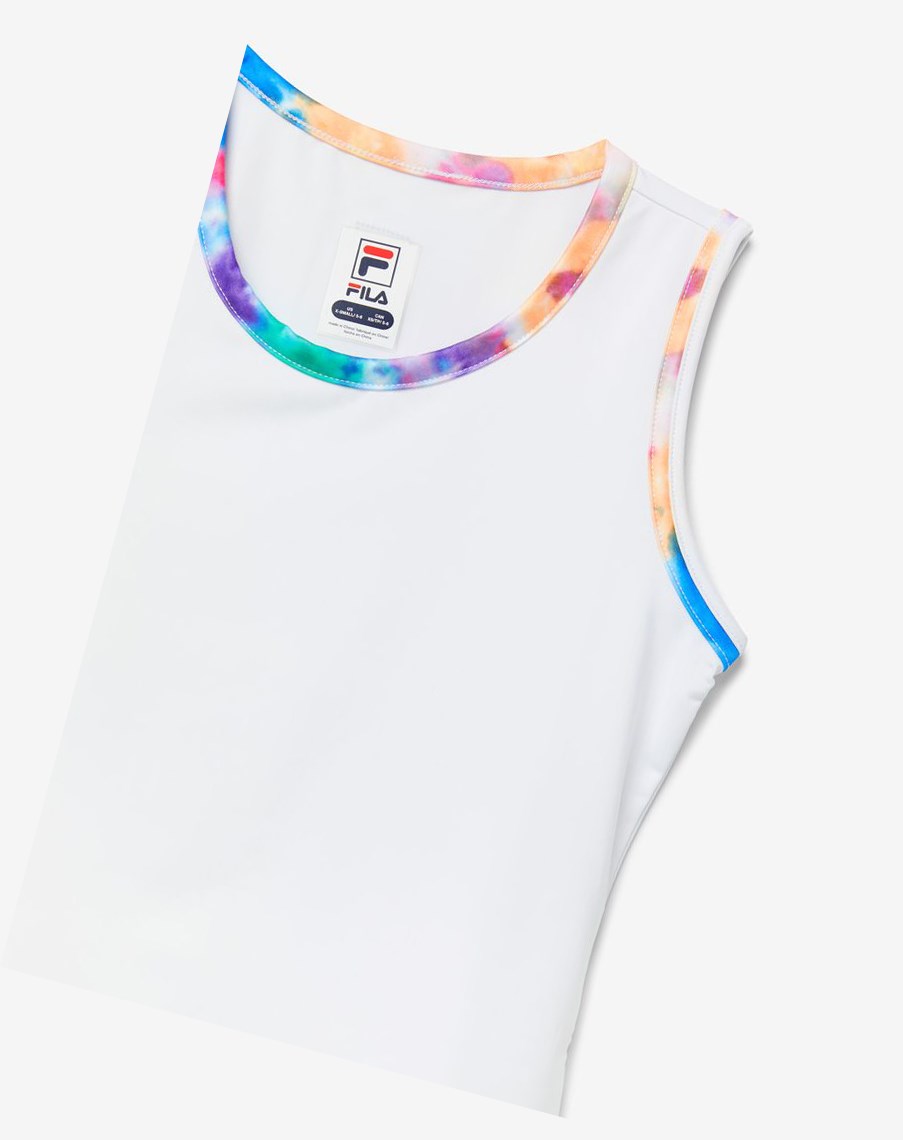 Fila Core Fullback Tank Blancas | 17EMFNLXP