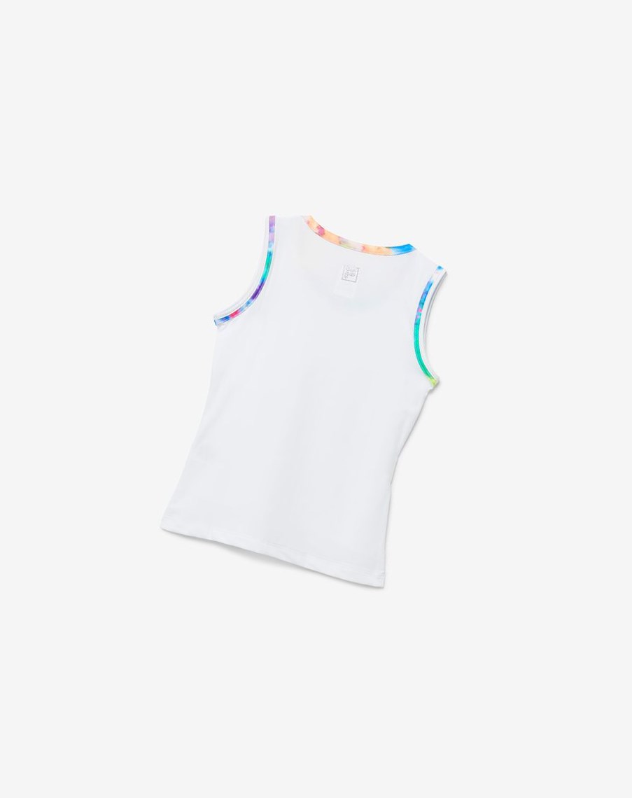 Fila Core Fullback Tank Blancas | 17EMFNLXP