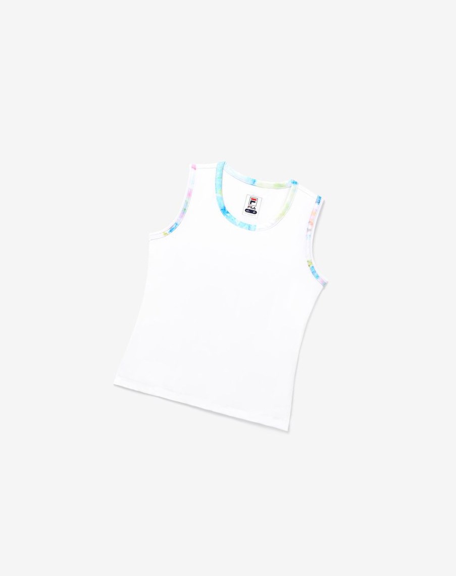 Fila Core Fullback Tank Blancas | 40VJYIAWE