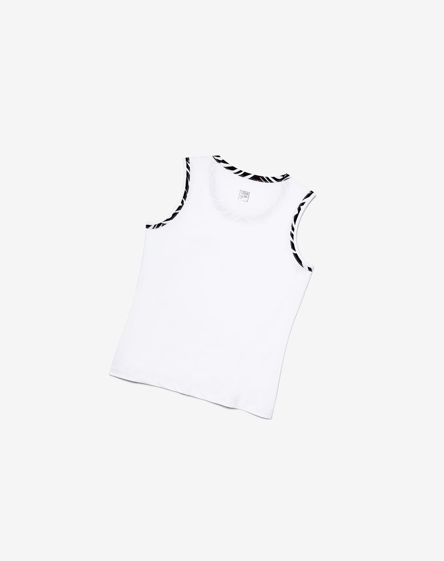 Fila Core Fullback Tank Blancas | 41OEHWTAU