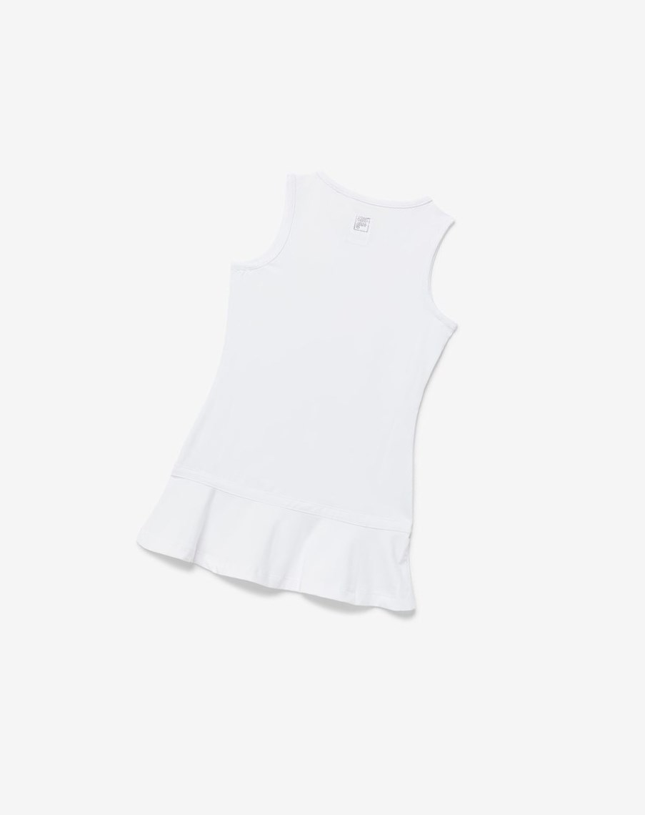 Fila Core Tenis Vestido Blancas | 03WOFHCGD