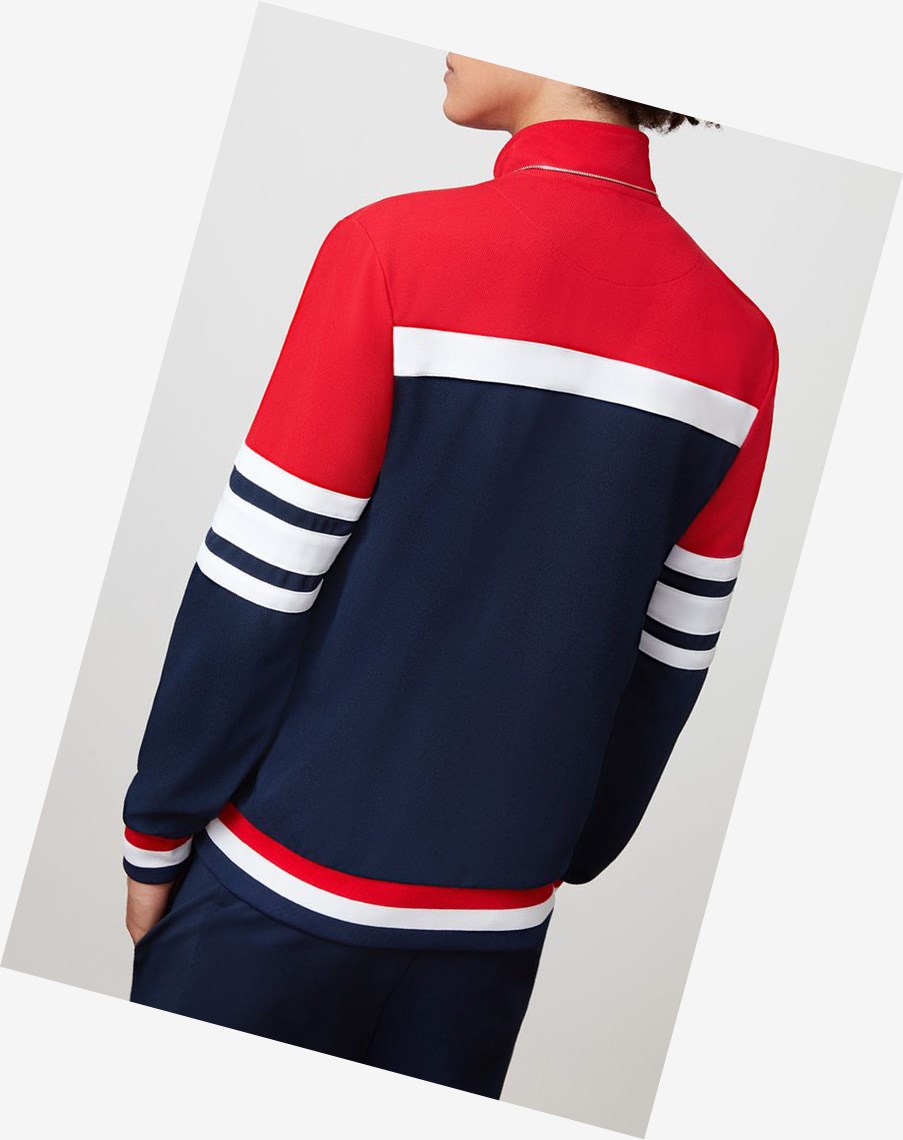 Fila Courto Jacket Cred/Navy/Wht | 50BVDRWAK