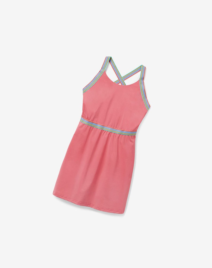 Fila Cross Court Cross Back Vestido Rosas | 48IOMXFDR