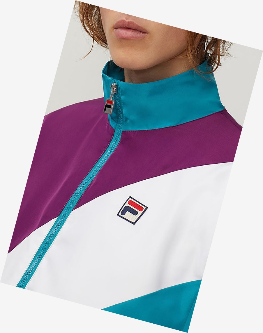 Fila Cruz Windbreaker Grpj/Bbay/Wht | 42XPSTCKW