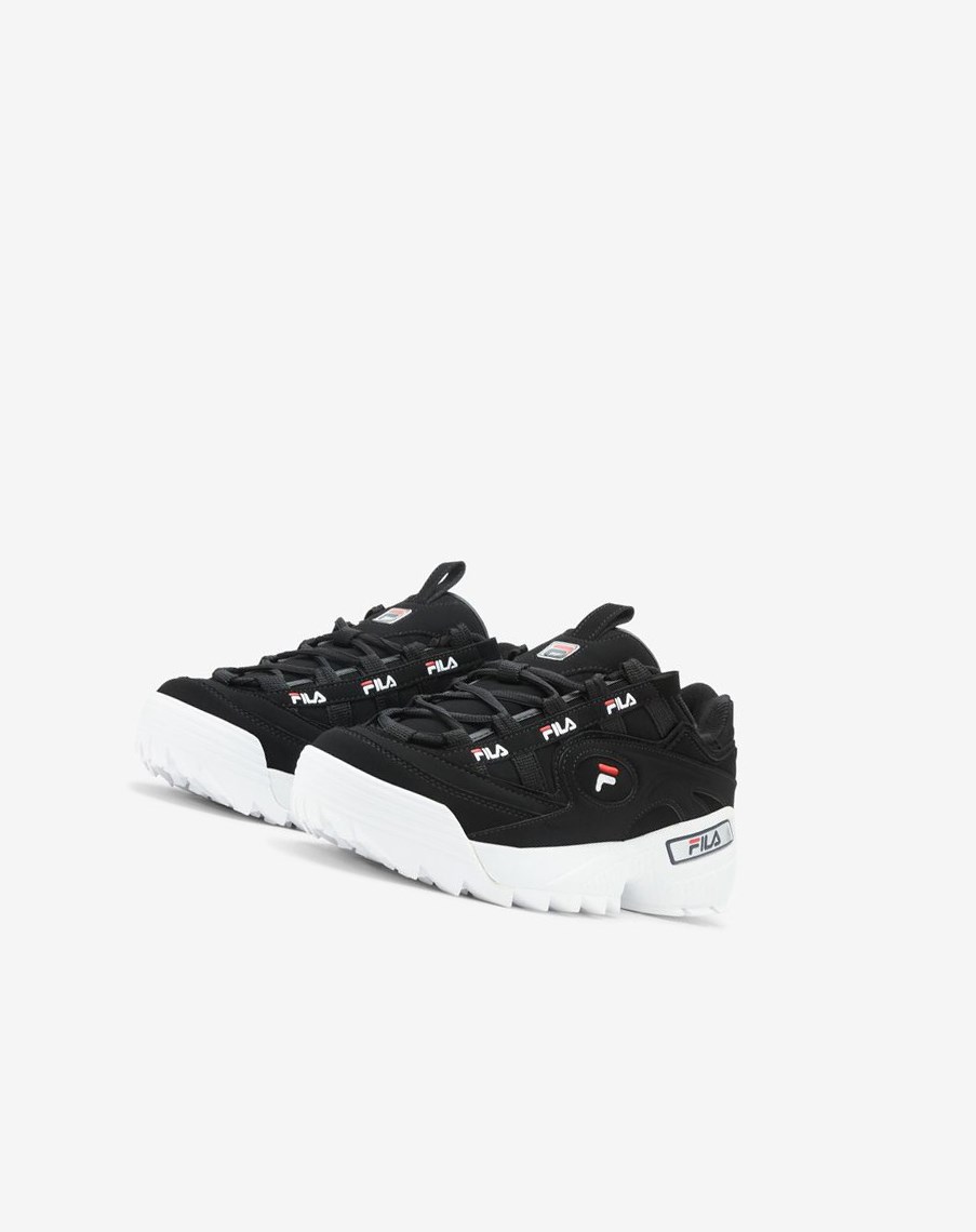 Fila D-formation Sneakers Negras Rojas Blancas | 27MXKIPDW