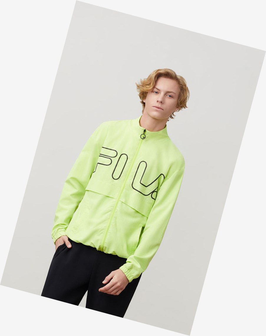 Fila Dani Woven Jacket Sharpgreen | 32OSKQGRY