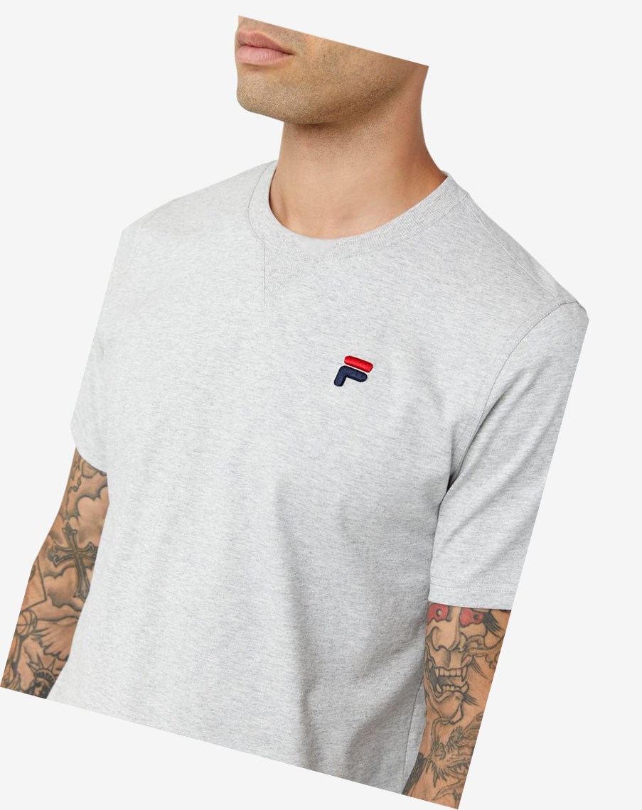 Fila Derion Tee Gris Claro | 51CDUGRFQ