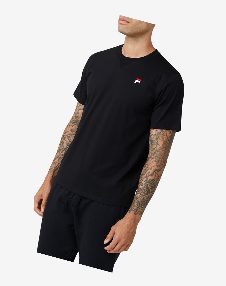 Fila Derion Tee Negras | 82CLRYEAI