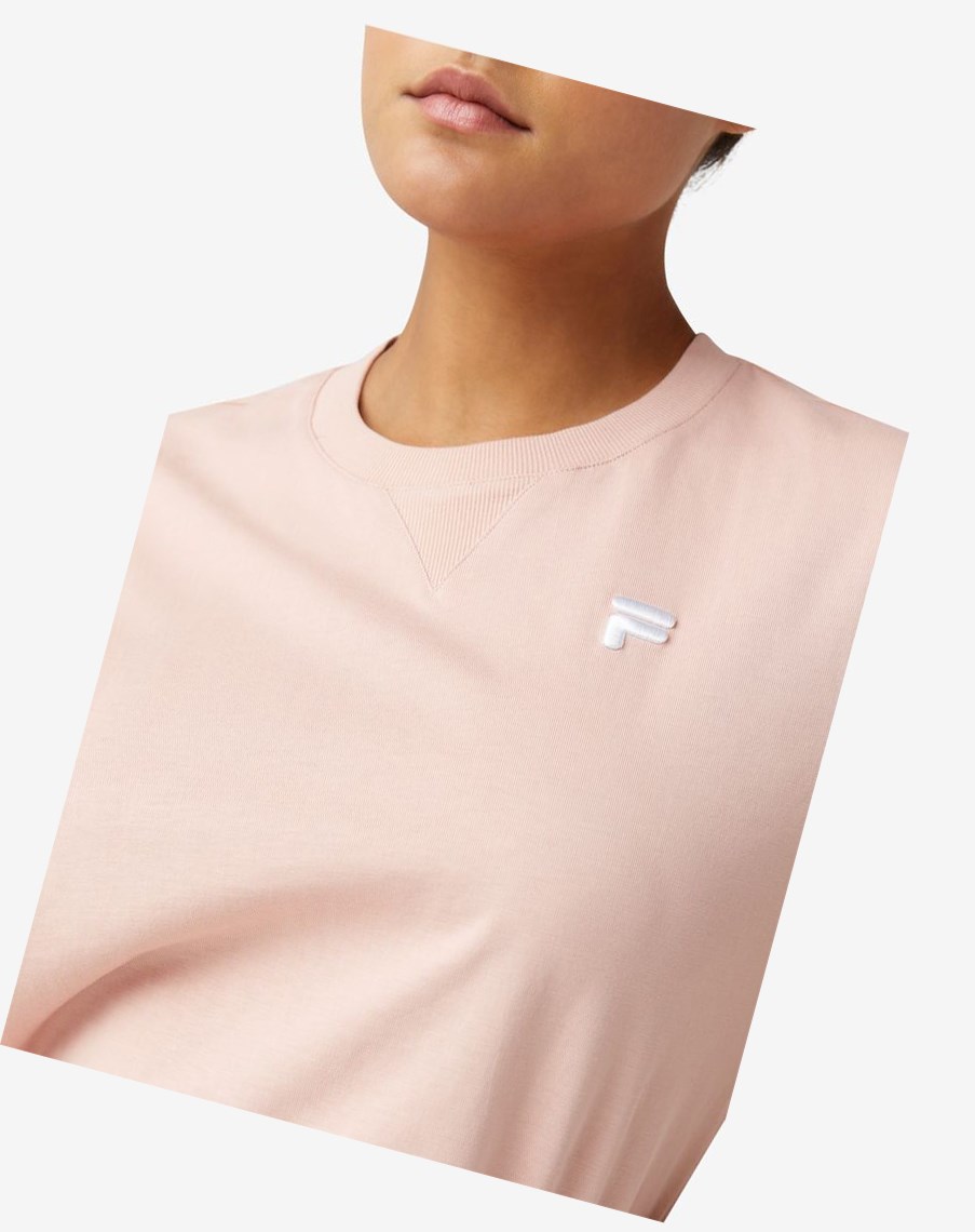 Fila Derion Tee Rosas | 56HESCJKX