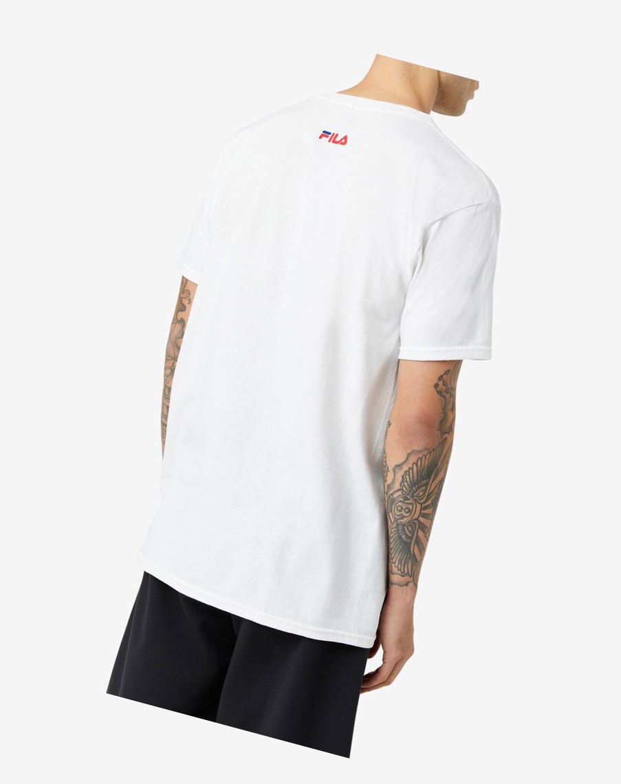 Fila Detroit Love Tee Blancas | 35QDYURLT