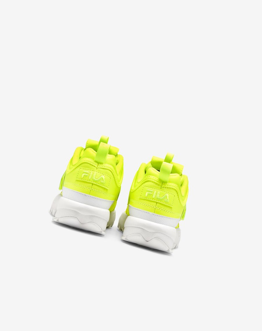 Fila Disruptor 2 Applique Sneakers Amarillo Amarillo Blancas | 14KAFZWNT