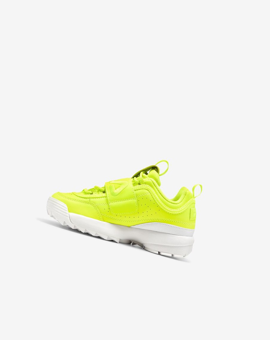 Fila Disruptor 2 Applique Sneakers Amarillo Amarillo Blancas | 14KAFZWNT