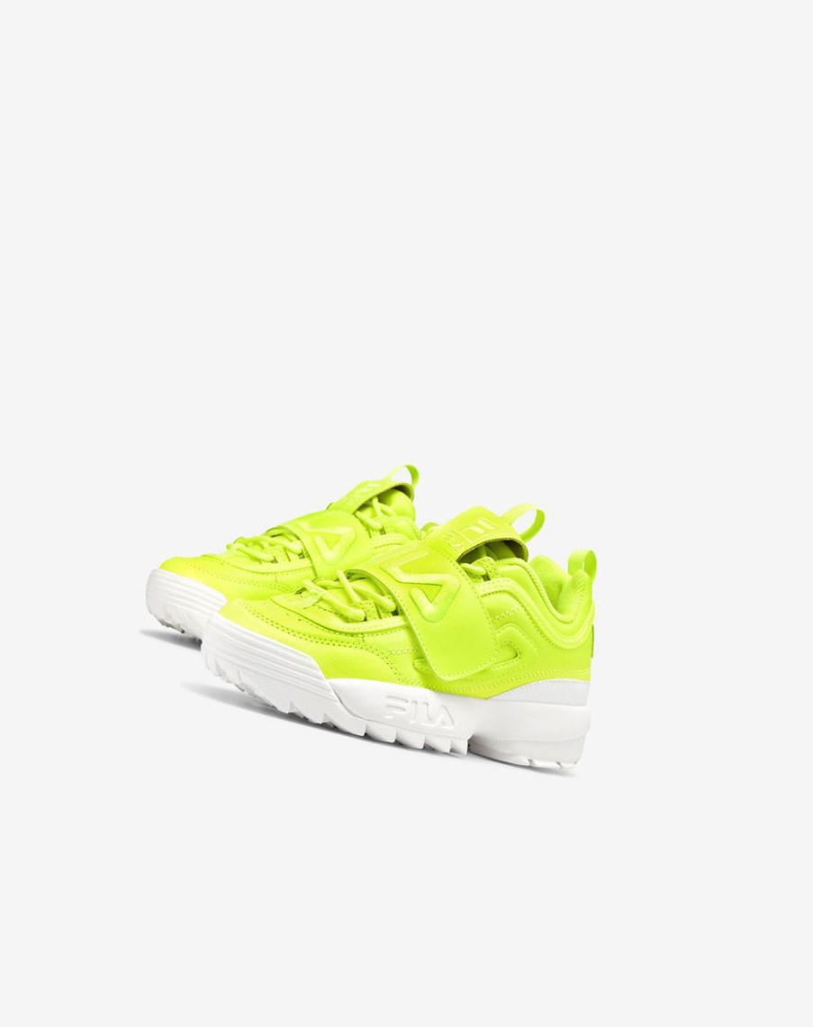 Fila Disruptor 2 Applique Sneakers Amarillo Amarillo Blancas | 14KAFZWNT