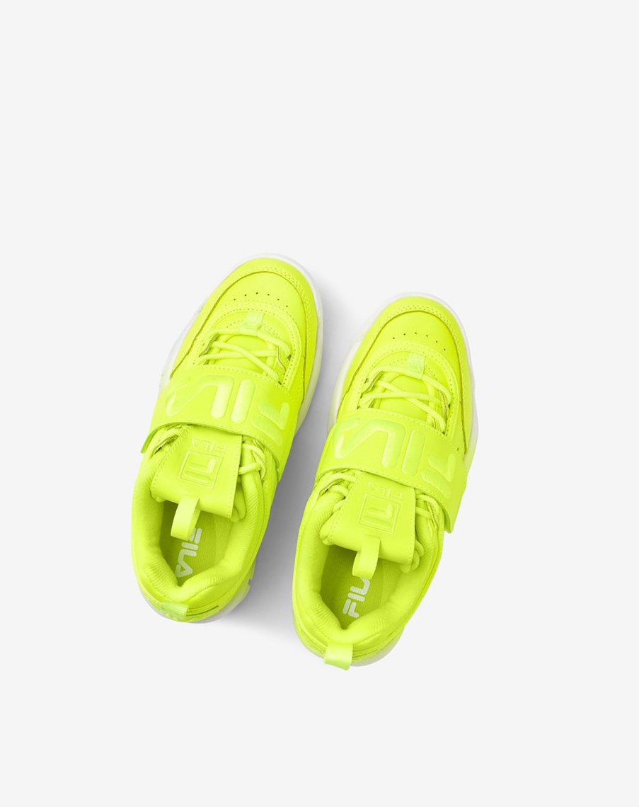 Fila Disruptor 2 Applique Sneakers Amarillo Amarillo Blancas | 95YVNJUMF