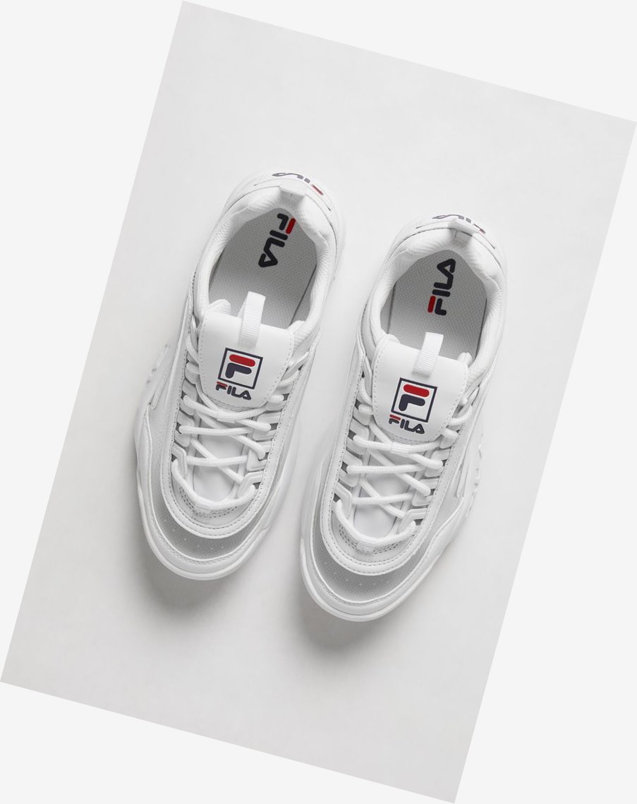 Fila Disruptor 2 Clear Sneakers Wht/Fnvy/Fred | 06GEROVYT