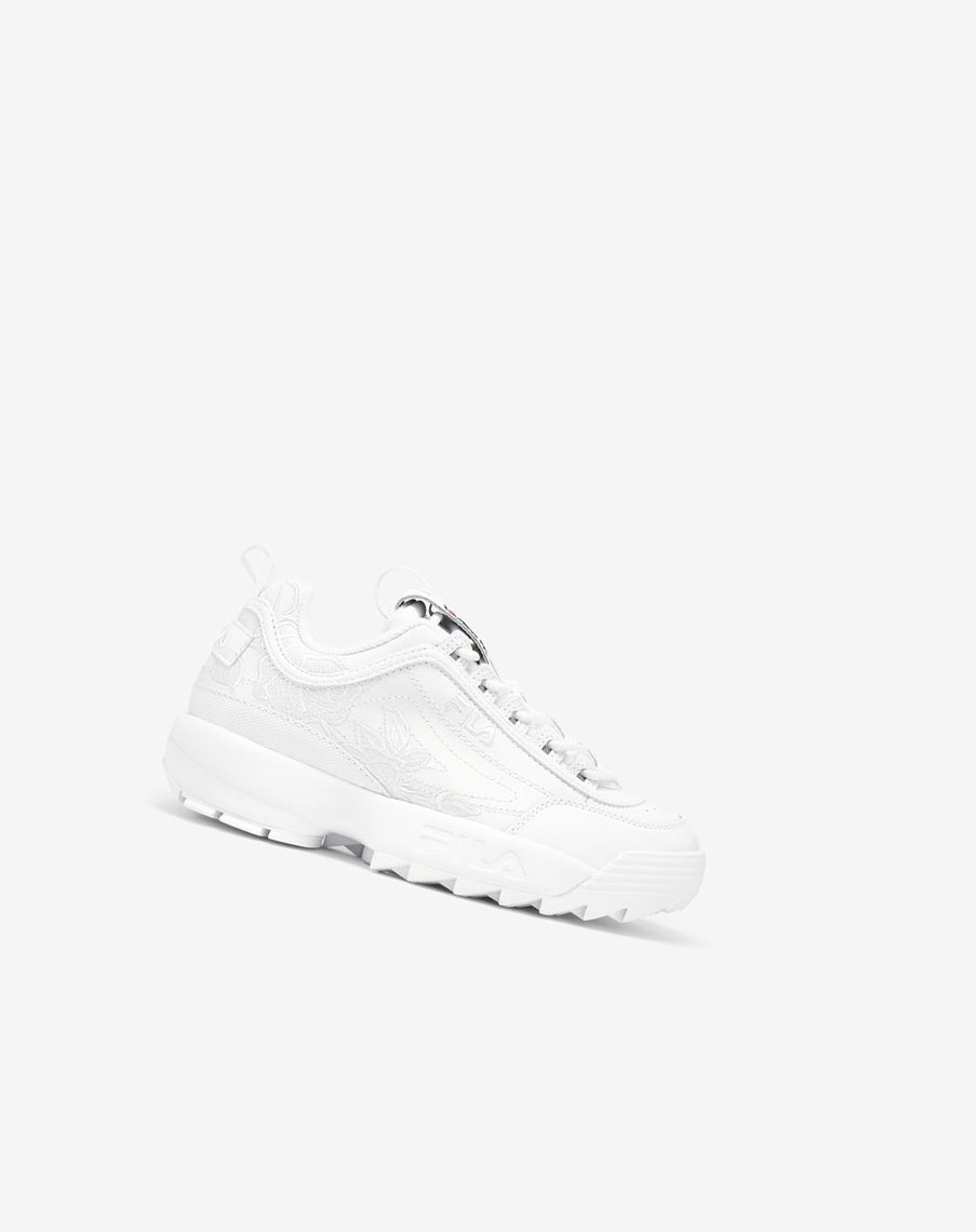 Fila Disruptor 2 Embroidery Sneakers Wht/Fnvy/Fred | 65EOBFTPM