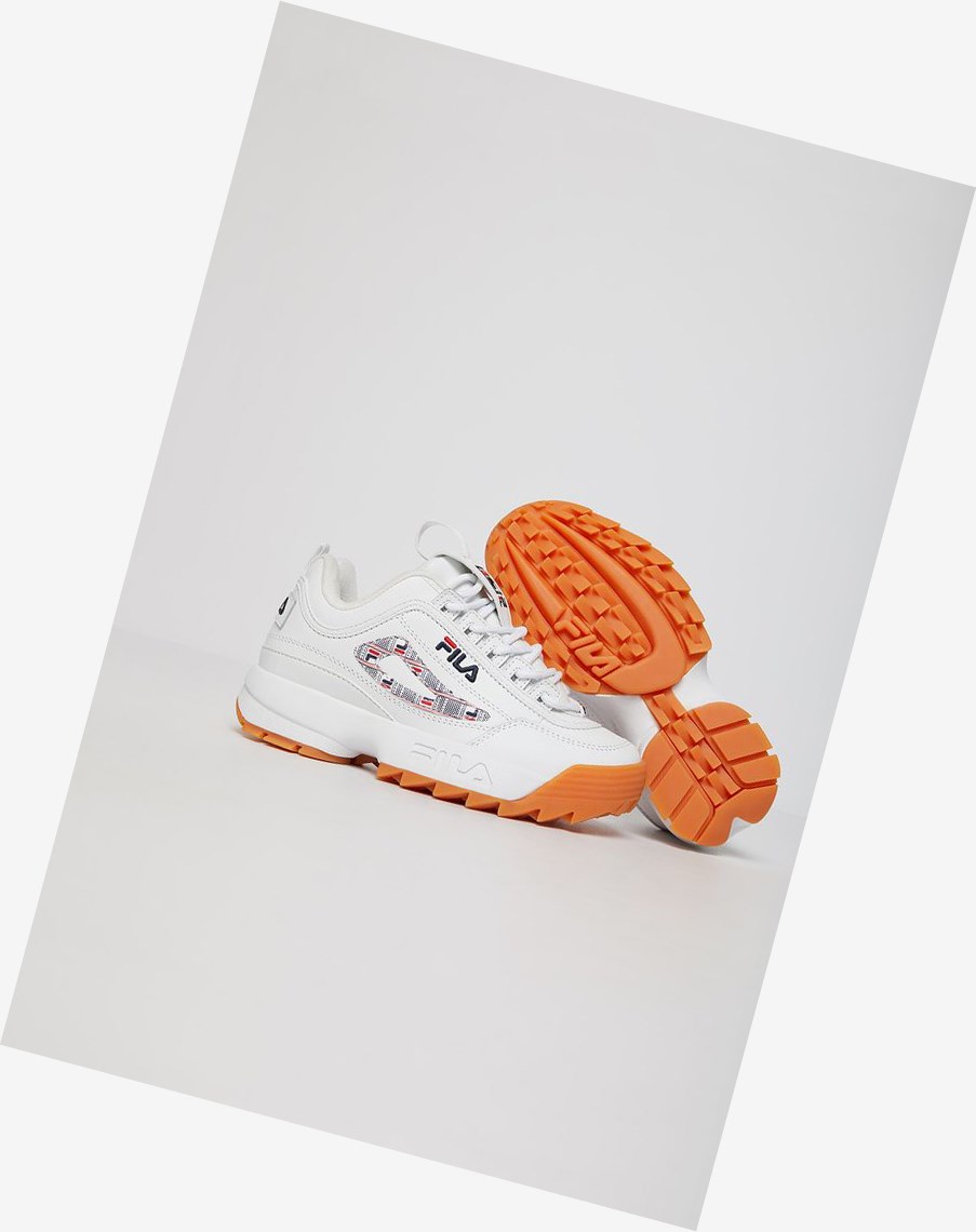 Fila Disruptor 2 Haze Sneakers Wht/Fnvy/Fred | 58LFEYBTN