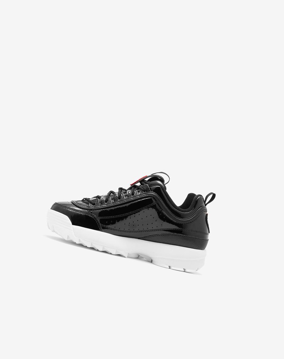 Fila Disruptor 2 Heart Sneakers Negras Negras Blancas | 91GPMDJIW