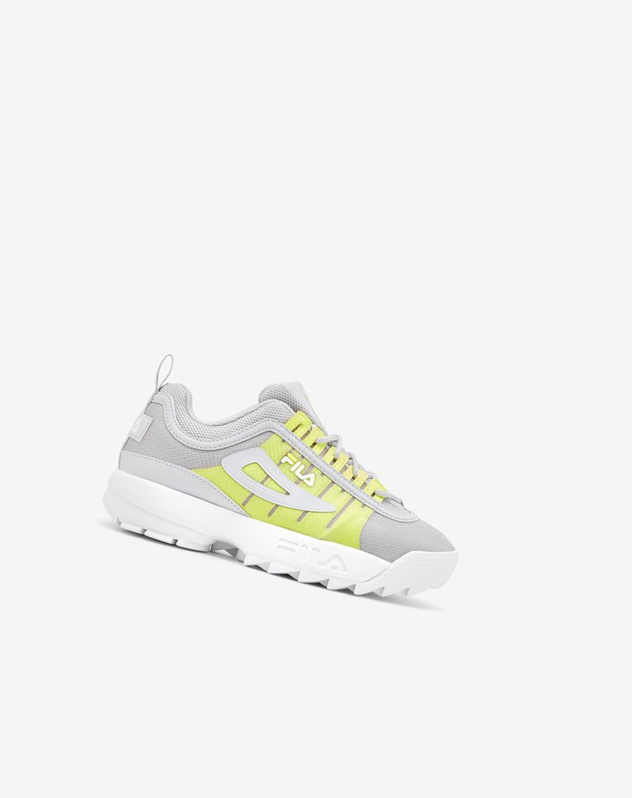 Fila Disruptor 2 Monomesh Fornido Sneakers Qgry/Sfty/Wht | 15GKOEPTM