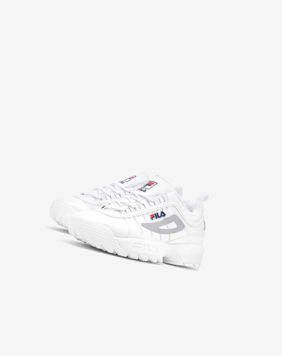 Fila Disruptor 2 Monomesh Fornido Sneakers Wht/Fnvy/Fred | 45GTZODQY