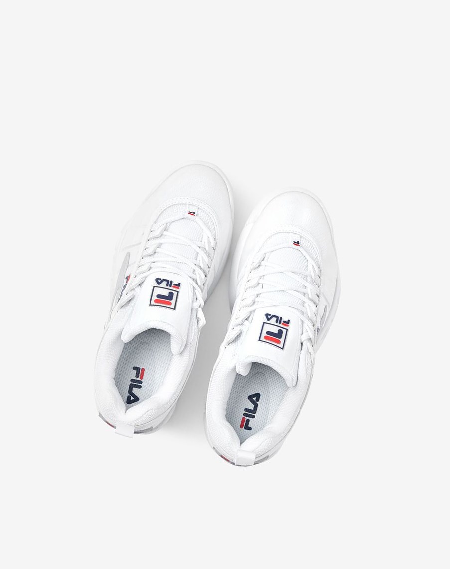 Fila Disruptor 2 Monomesh Fornido Sneakers Wht/Fnvy/Fred | 45GTZODQY