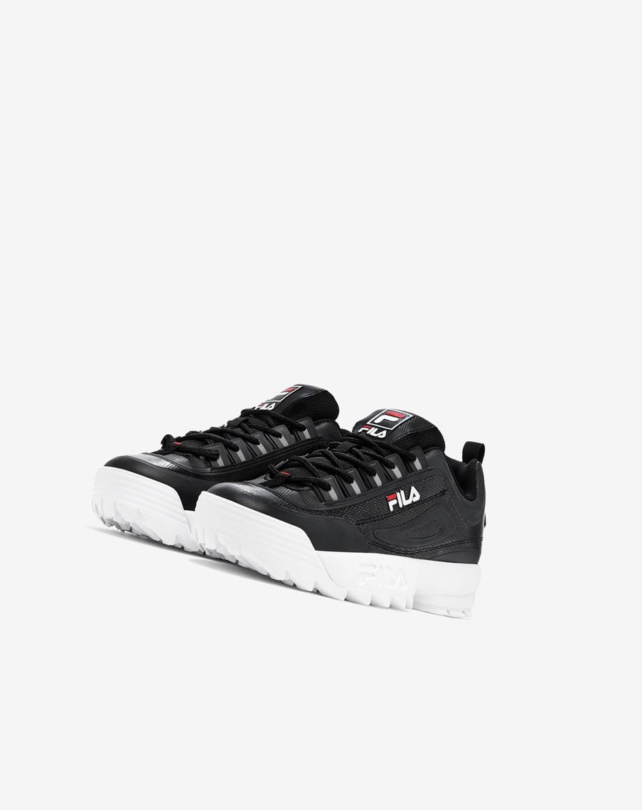 Fila Disruptor 2 No-sew Sneakers Blk/Fred/Wht | 16YTUARJF